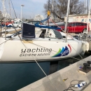 Habillage adhésif de la coque du bateau YES
